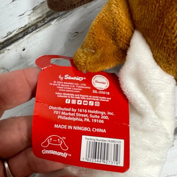 Sanrio Cinnamoroll Reindeer Plush - Christmas Toy Gift Hello Kitty & Friends New - Picture 7 of 8